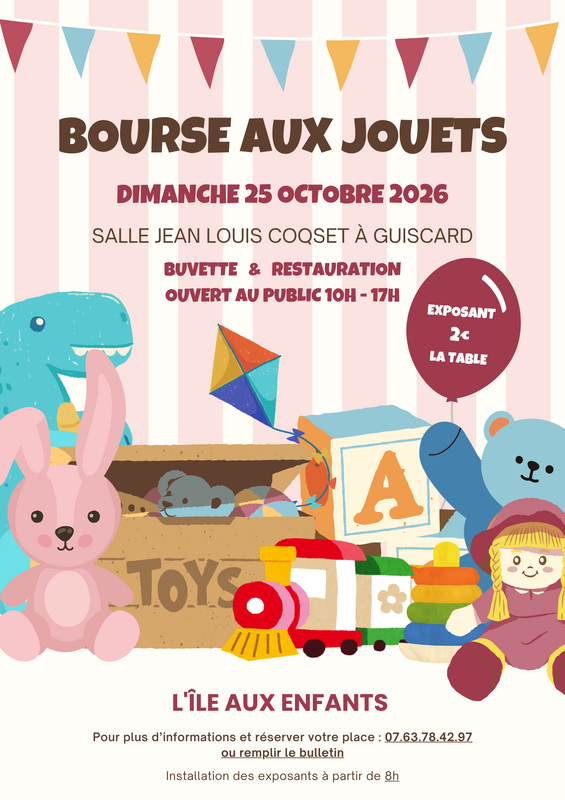Bourse aux jouets