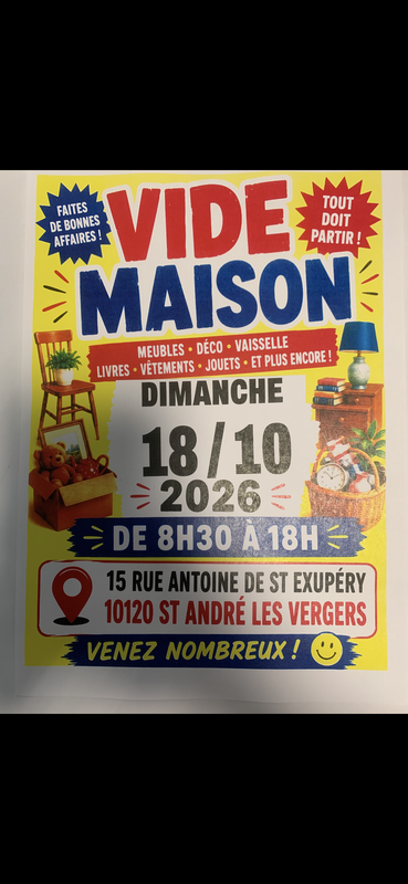 Vide maison