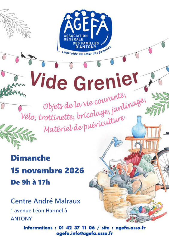 Vide grenier agefa