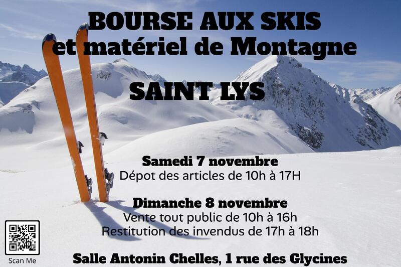 Bourse aux skis et matériel de montagne