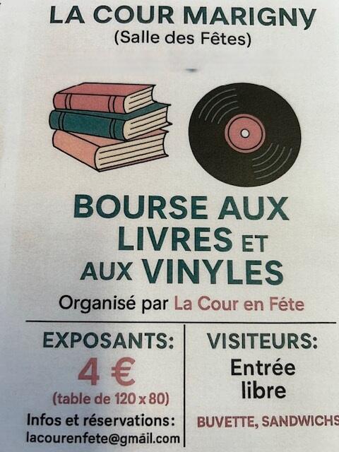 Bourse aux livres et aux vinyles