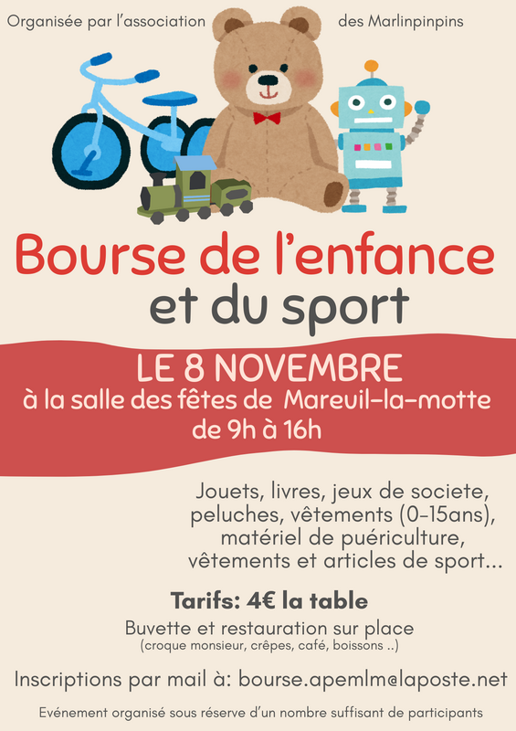 Bourse de l'enfance et du sport