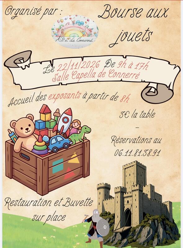 Bourse aux jouets