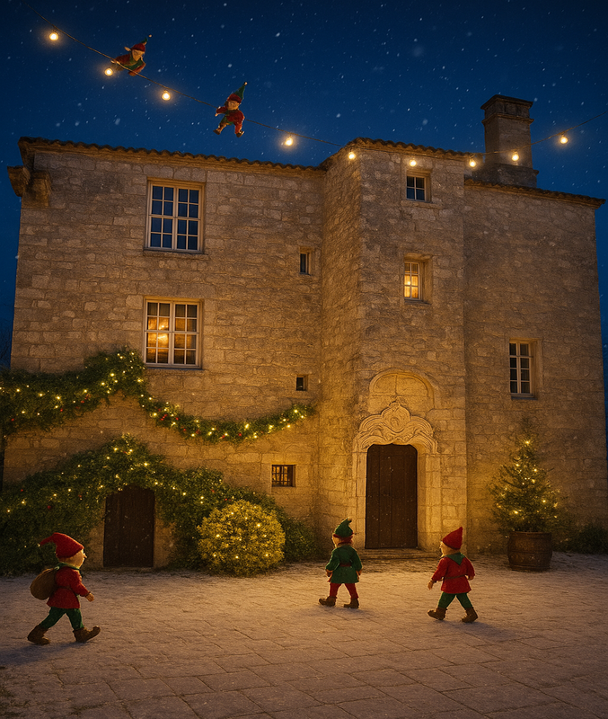 Marché de noël au château de bouniagues
