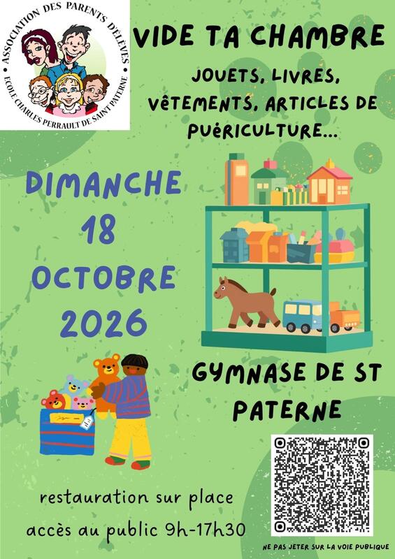 Vide ta chambre de l ape de saint paterne