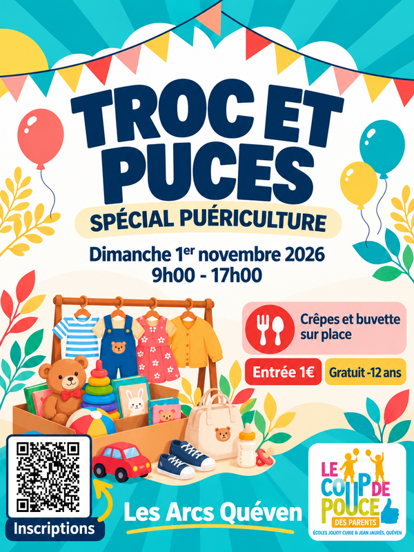 Troc et puces spécial puériculture