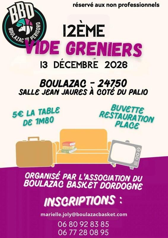 Vide grenier du bbd asso