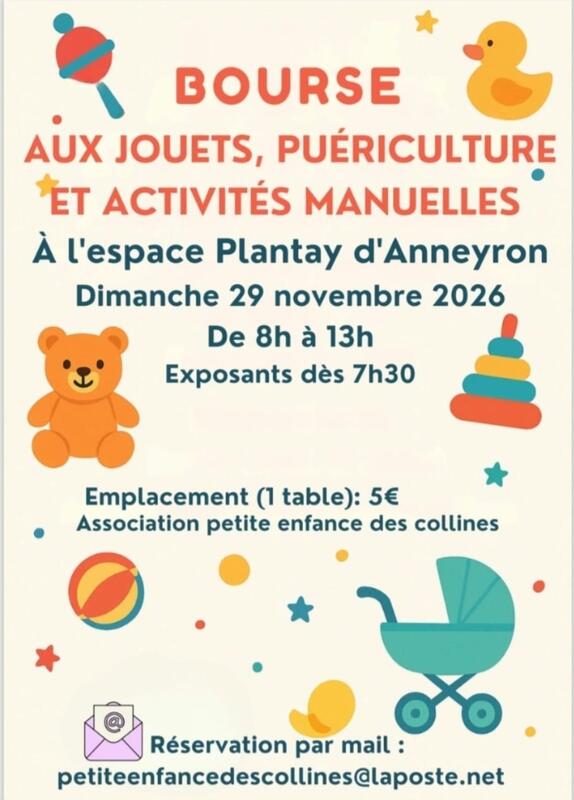 Bourse aux jouets - puériculture - activités manuelles