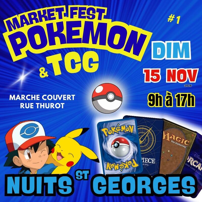 Market fest' pokemon et tcg