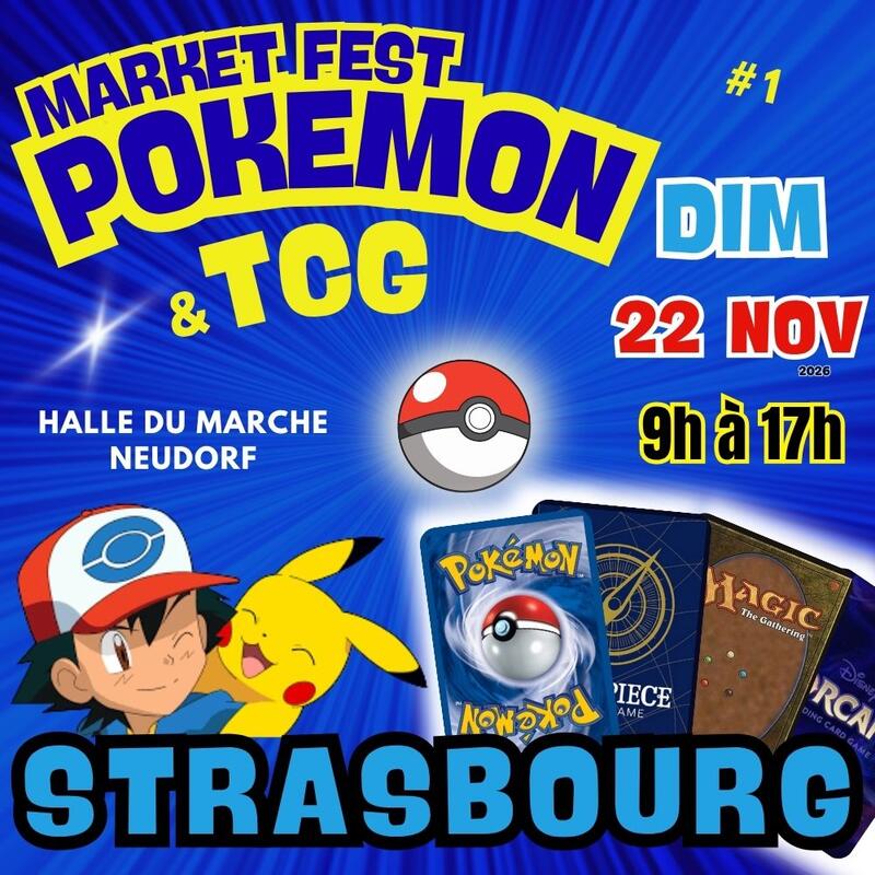 Market fest' pokemon et tcg
