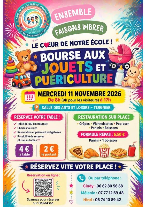 Bourse aux jouets - puériculture