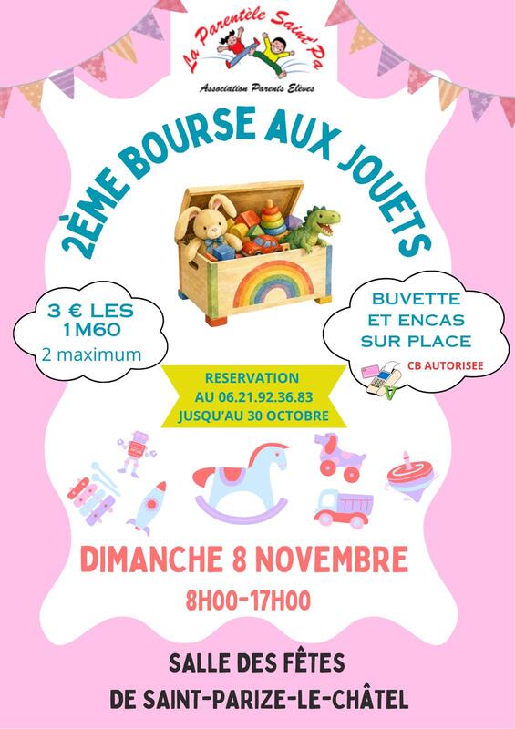 2e bourse aux jouets et à la puériculture