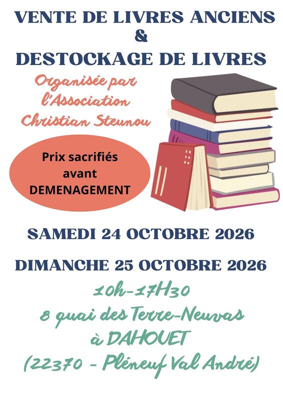 Vente de livres d'occasion