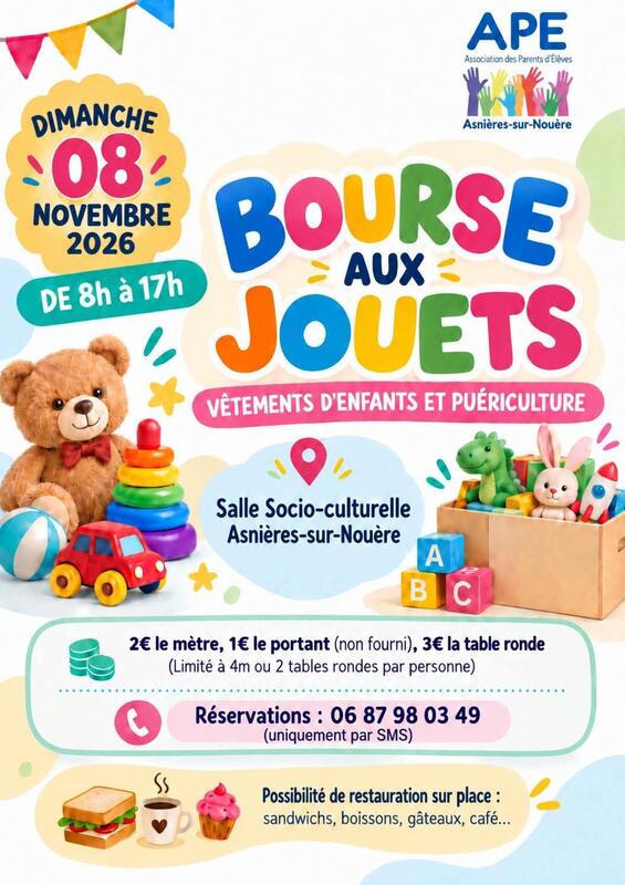 Bourse aux jouets