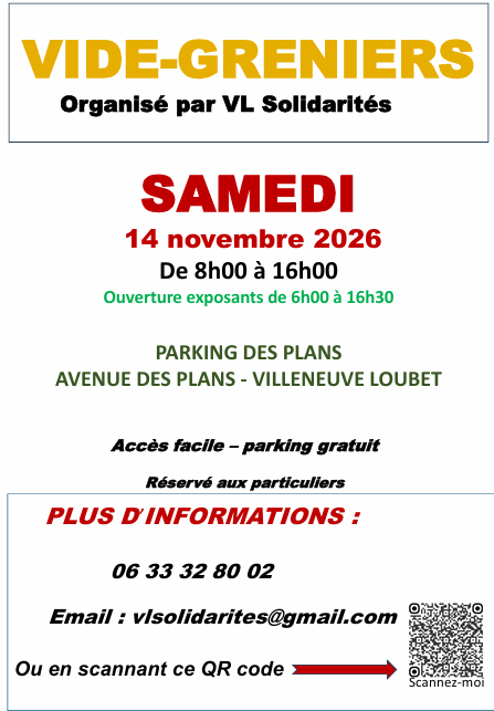 Vide-greniers vl solidarités