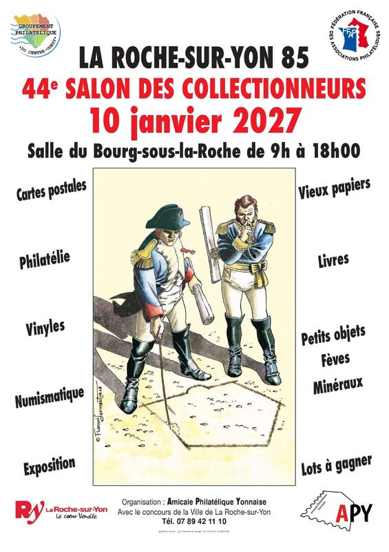 44ème salon des collectionneurs de l'amicale philatélique yonnaise