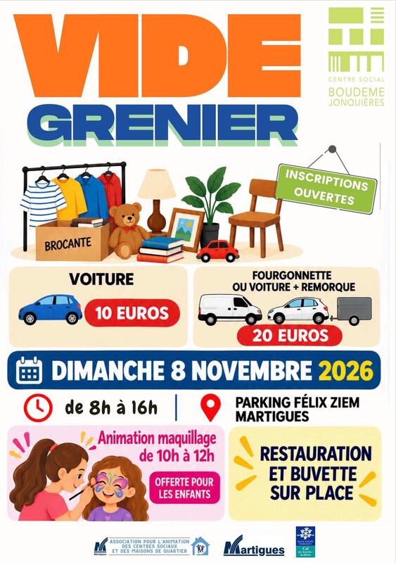 Vide grenier de jonquieres