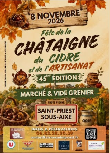 Vide grenier - fête de la châtaigne du cidre et de l'artisanat