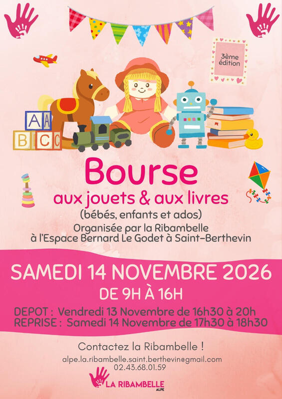 Bourse aux jouets et aux livres