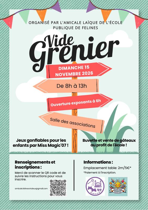 Vide grenier de l'amicale laïque
