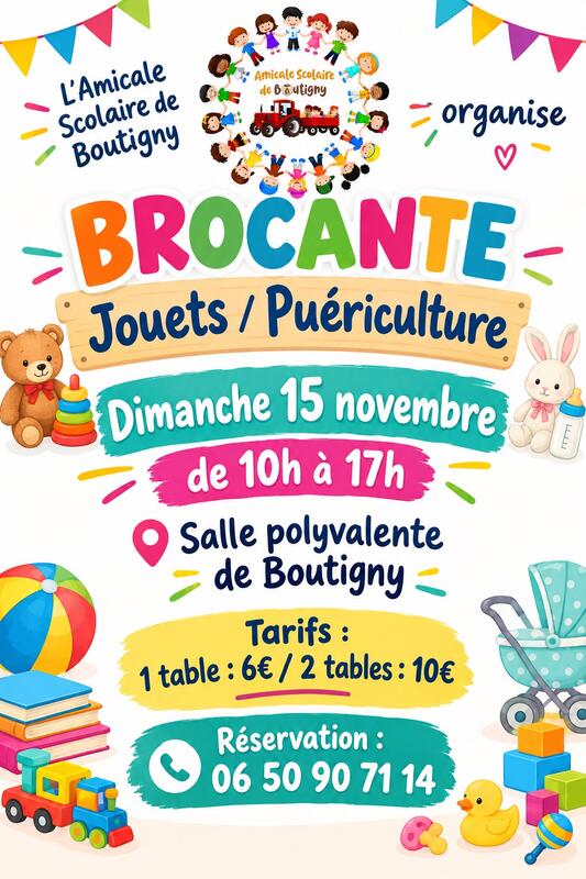 Brocante jouets - puériculture