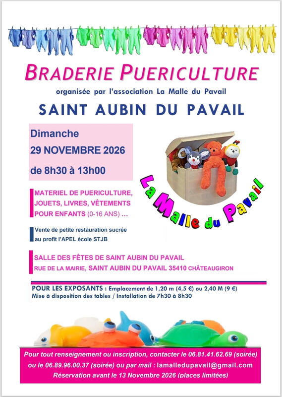 Braderie puériculture