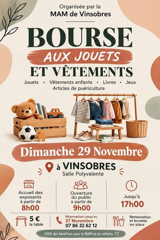 Bourse aux jouets - vêtements