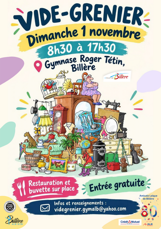 Vide-grenier de l'amicale laïque