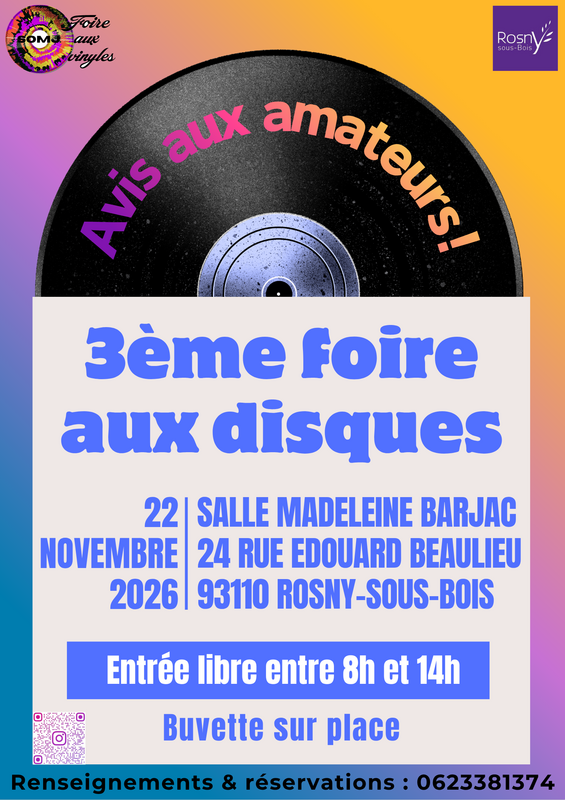 3ème foire aux disques