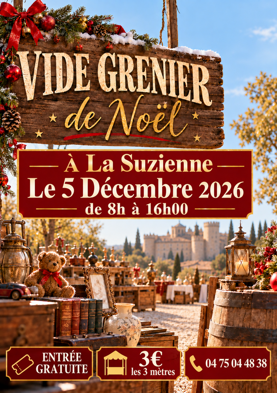 Vide grenier de noël