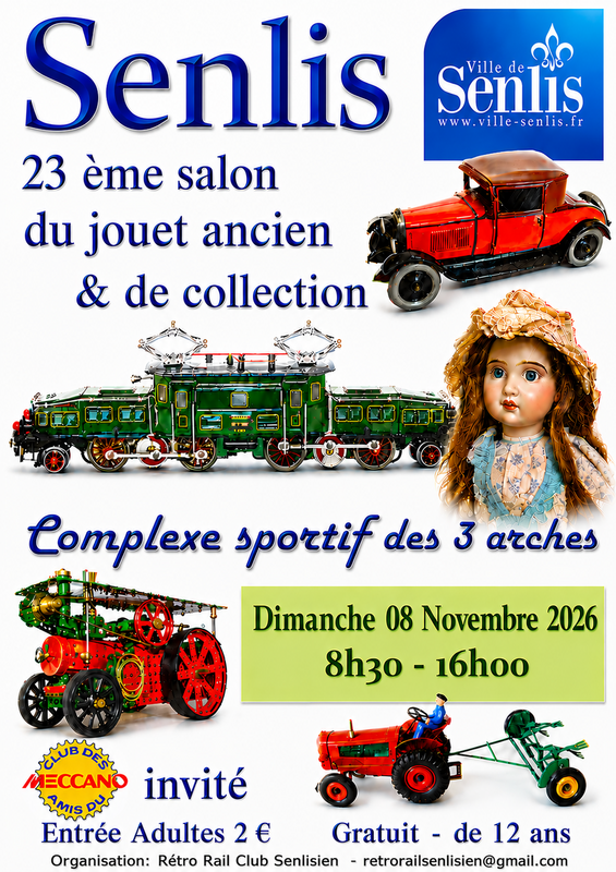 23 ème salon du jouet ancien et de collection