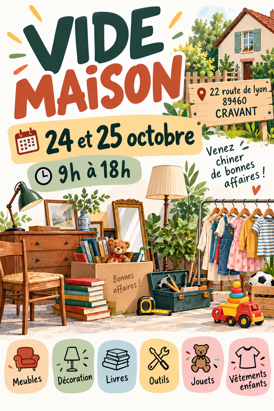 Vide maison