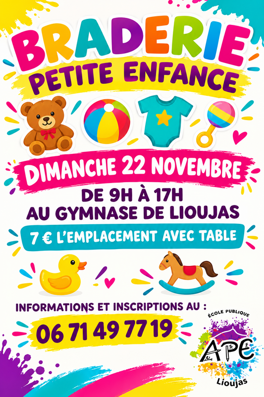 Braderie - petite enfance