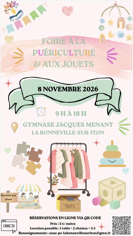 Foire à la puériculture et aux jouets