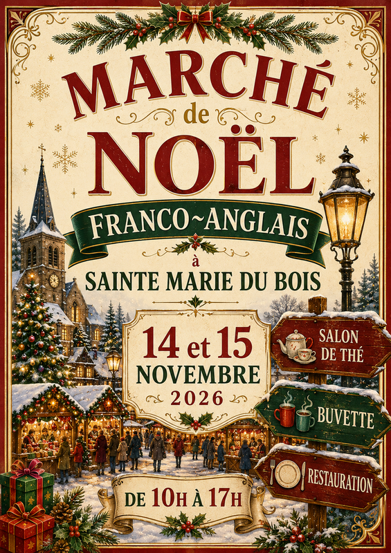 Marché de noël franco-anglais