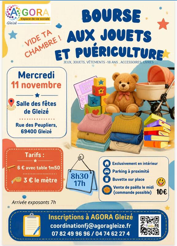 Bourse aux jouets et puériculture