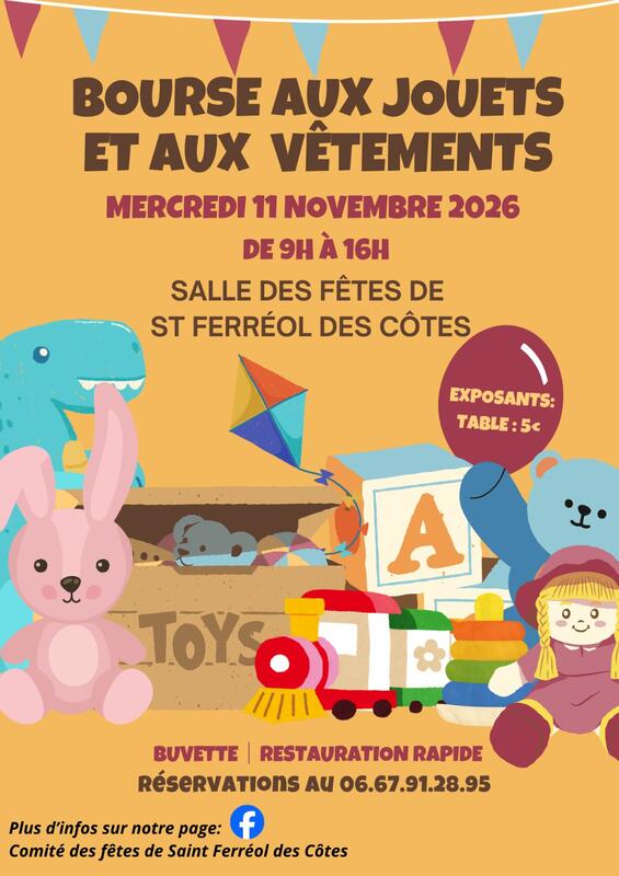 Bourse aux jouets - puériculture