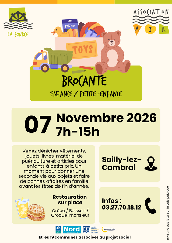 Brocante enfance, petite enfance