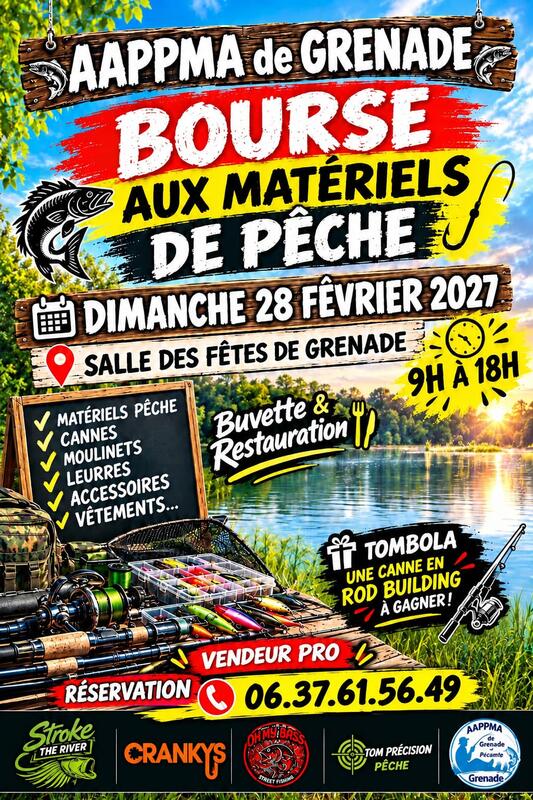 Bourse aux matériels de pêche