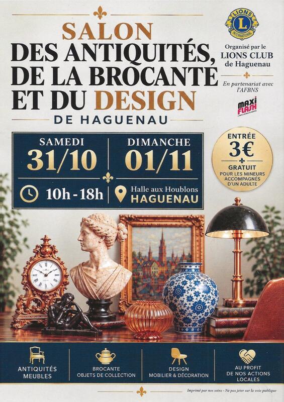 Salon des antiquités, de la brocante et du design