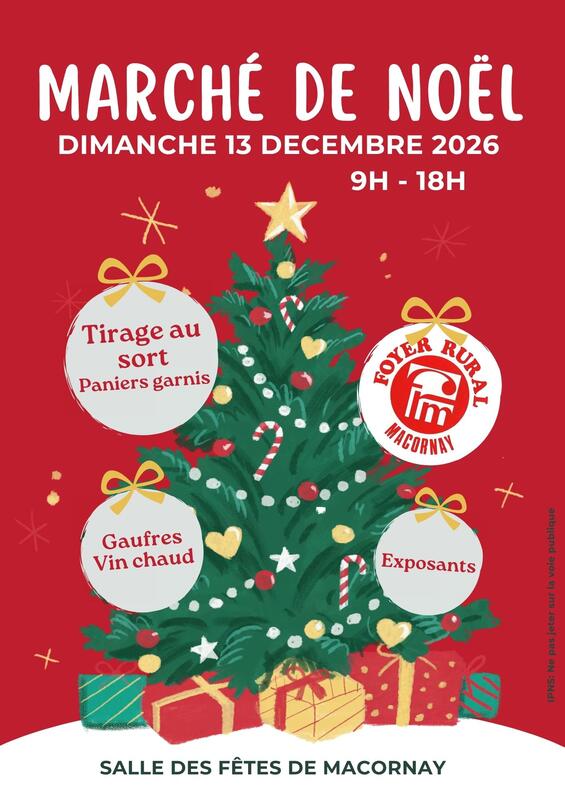 Marché de noël du foyer rural