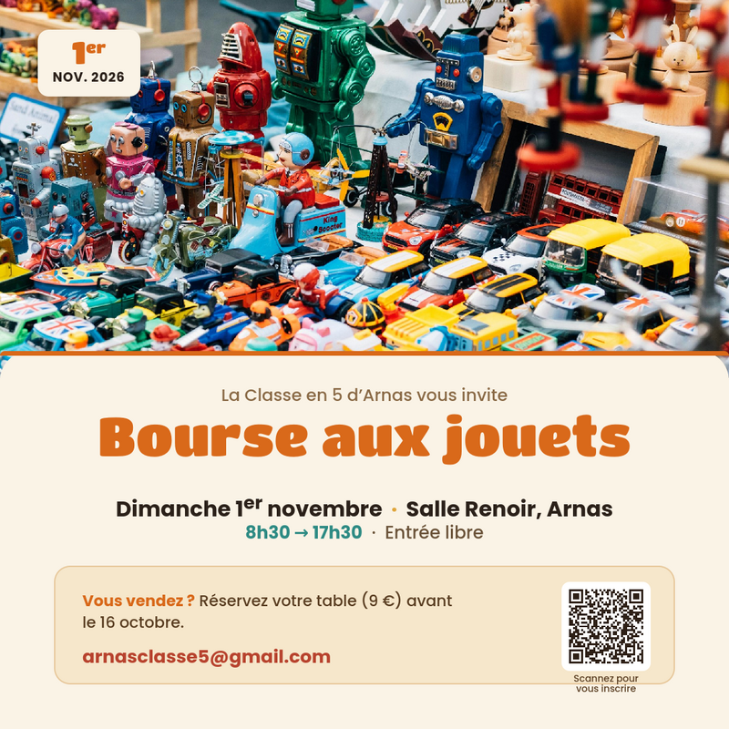 Bourse aux jouets