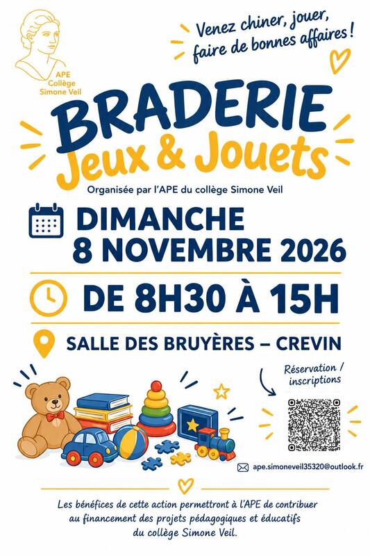 Braderie jeux et jouets