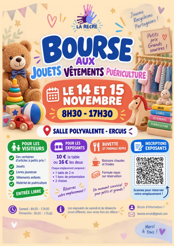 Bourse aux jouets