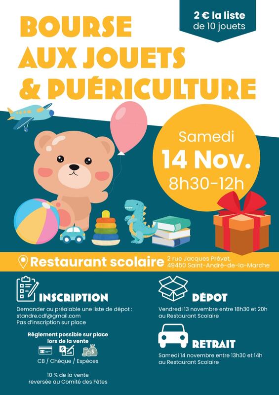 Bourse aux jouets et puériculture