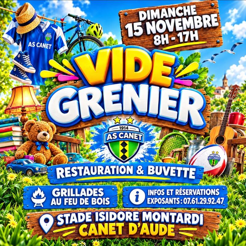 Vide-grenier de l'as canet