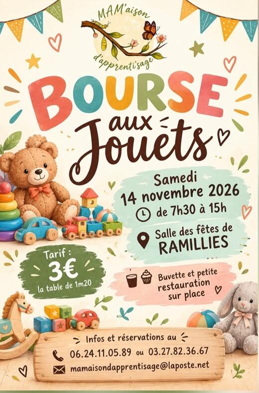 Bourse aux jouets et puériculture