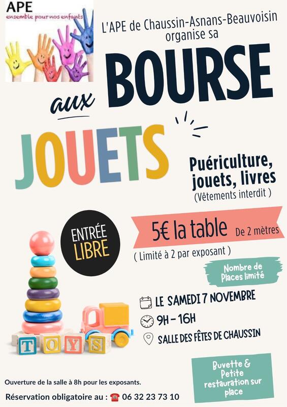 Bourse aux jouets et à la puériculture