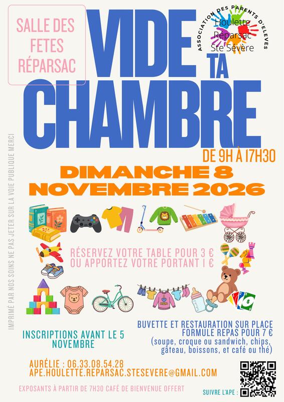 Vide ta chambre