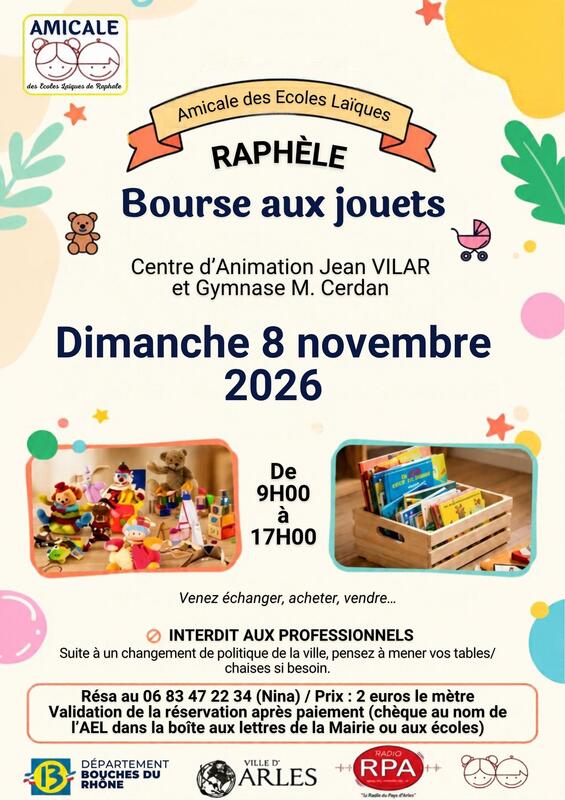 Bourse aux jouets